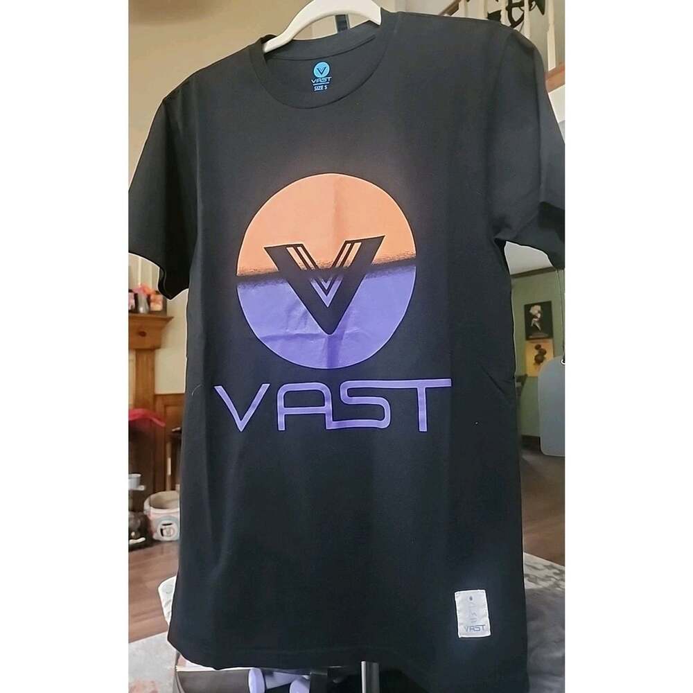 Vast Circle Logo Tee NWT Skateboard Surfer Beach CR10 Small Excellent